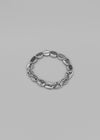 Foils Silver Lettering Banding Bracelet