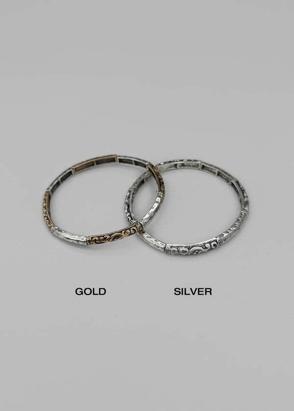 Lasik Vintage Silver Ring Bracelet