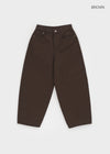 Etner Fleece Balloon Wide Pants