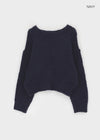 Mulfree boatneck color knit