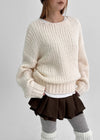 Mulfree boatneck color knit