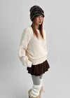 Mulfree boatneck color knit