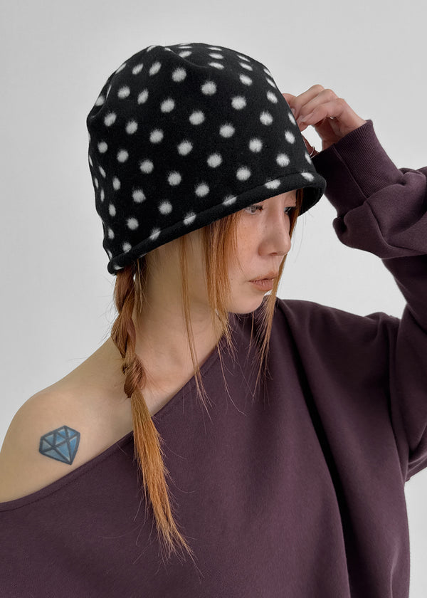 Defoing Fleece Pattern Beanie