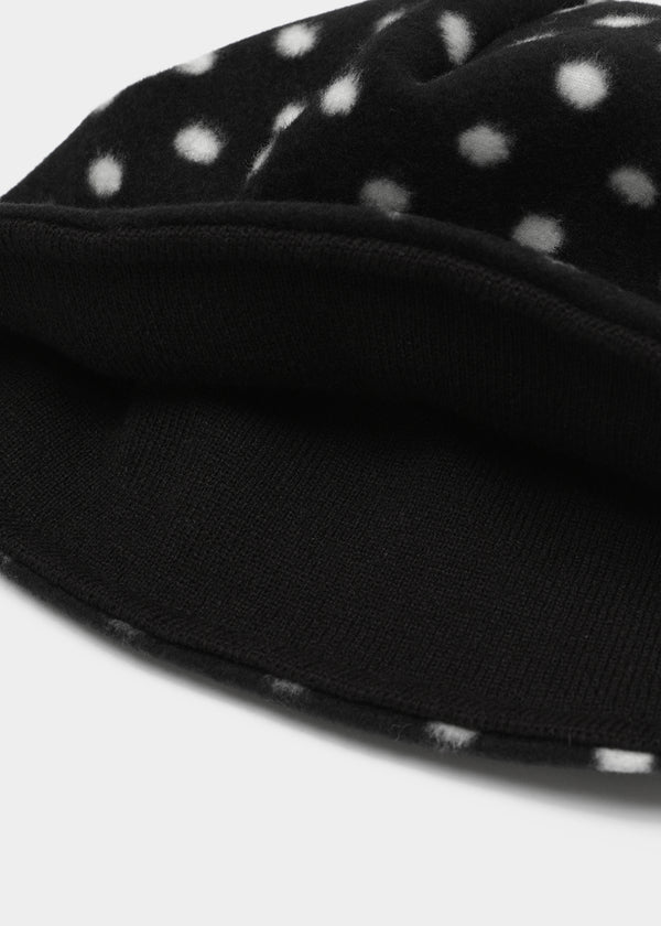 Defoing Fleece Pattern Beanie