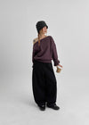 Etner Fleece Balloon Wide Pants