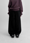 Etner Fleece Balloon Wide Pants