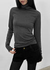 Chemian Fleece Striped Turtleneck Fleece