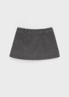 Praline Wool Mini Skirt Pants