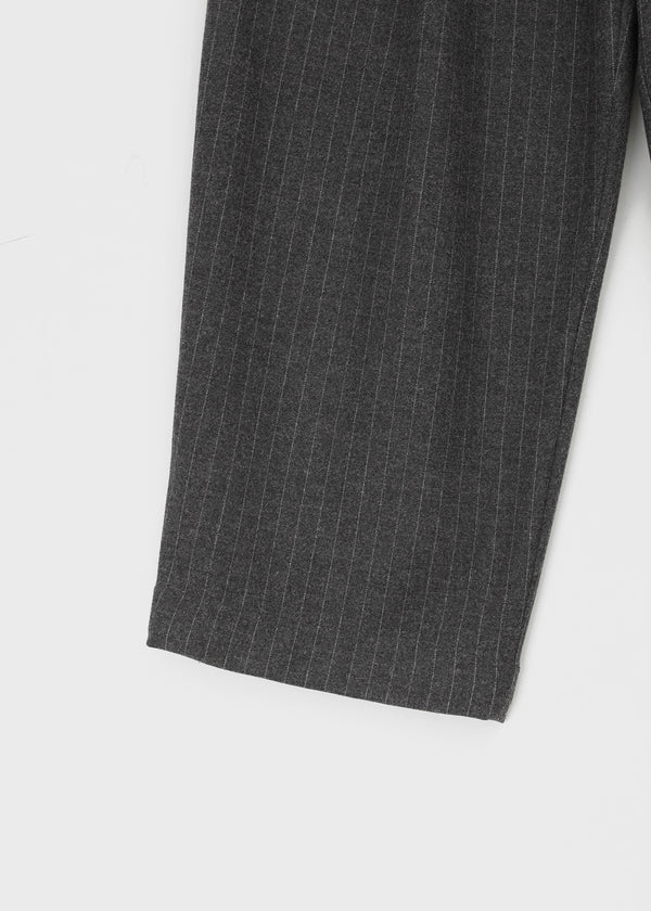 (UNISEX) Pediron Striped Wool Slacks