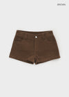 Speddy Corduroy Low-waist Shorts