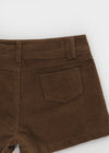 Speddy Corduroy Low-waist Shorts
