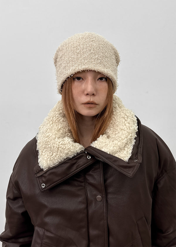 Tailjin Buckle Short Beanie