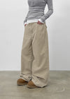 Franno Basic Wide Corduroy Pants