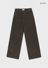 Franno Basic Wide Corduroy Pants