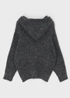 (UNISEX) Gelton Henley Neck Alpaca Knit Hoodie