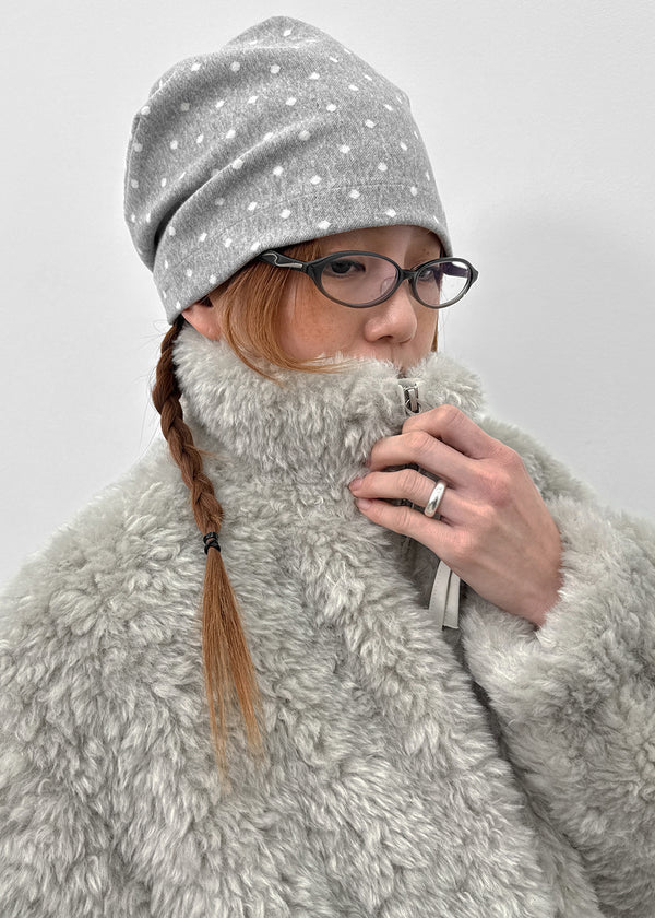 Tegan Dot Turban Beanie