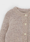 Ronso Boucle Soft Wool Knit Cardigan