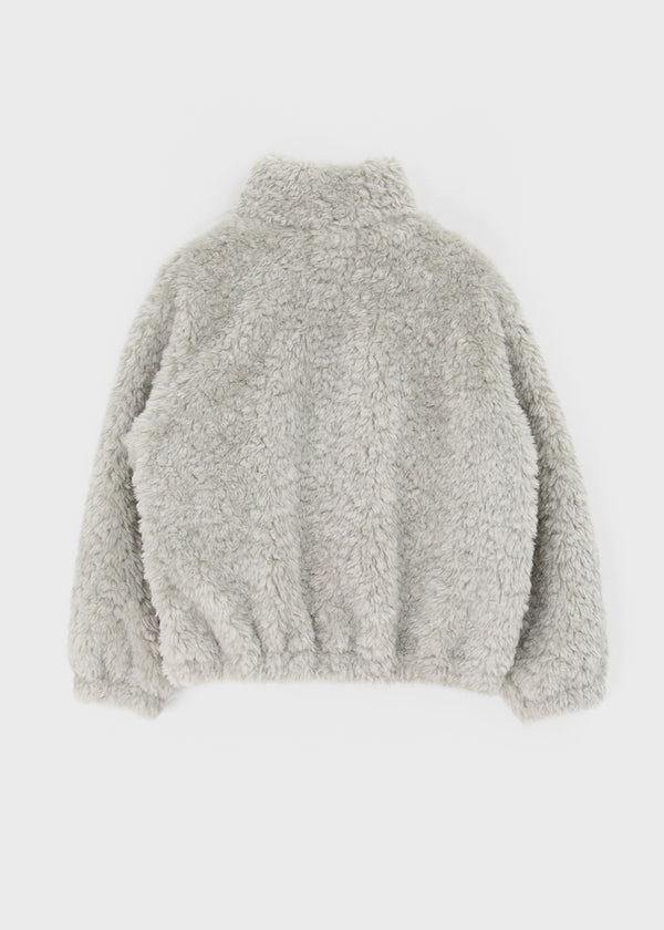 Peekaboo Fur Zip-up Jumper