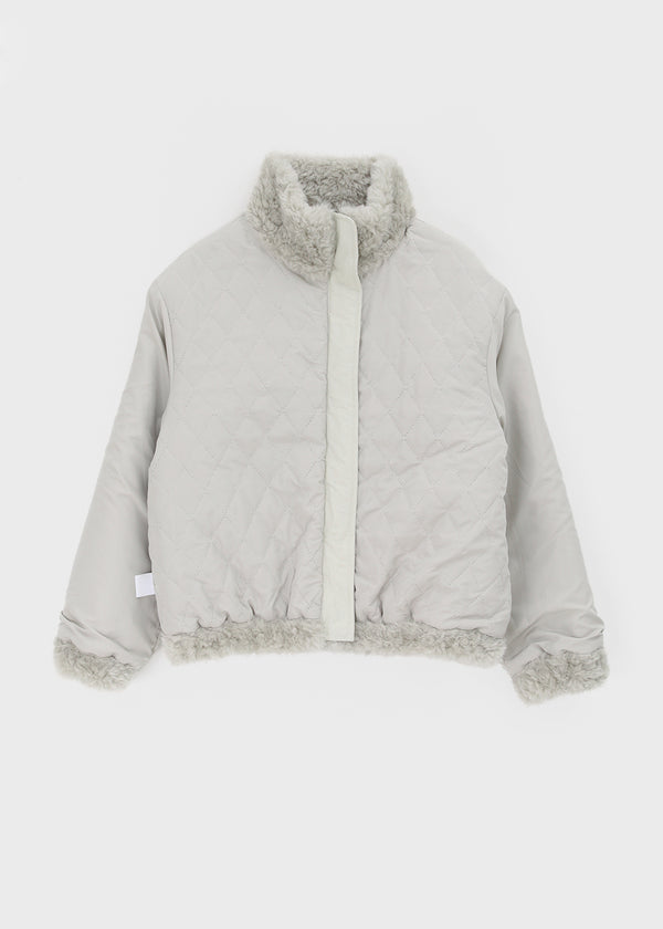Peekaboo Fur Zip-up Jumper
