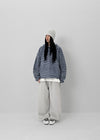 (UNISEX) Pondin Banding Fleece Wide Jogger Pants