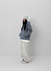 (UNISEX) Pondin Banding Fleece Wide Jogger Pants