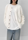 Solar Loose Fit Fur Cardigan