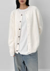 Solar Loose Fit Fur Cardigan