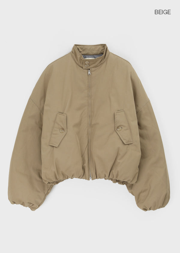 (UNISEX) Russian High-neck Short Padding