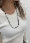 Foreng Knot Silver Ball Necklace