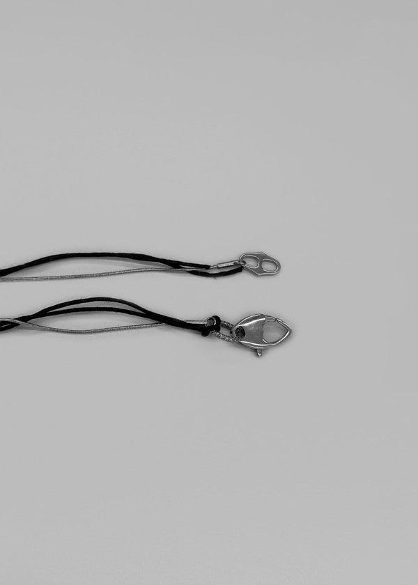 Foreng Knot Silver Ball Necklace