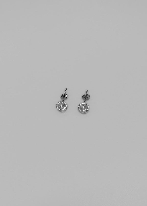 Shaje Twisted Silver Earrings