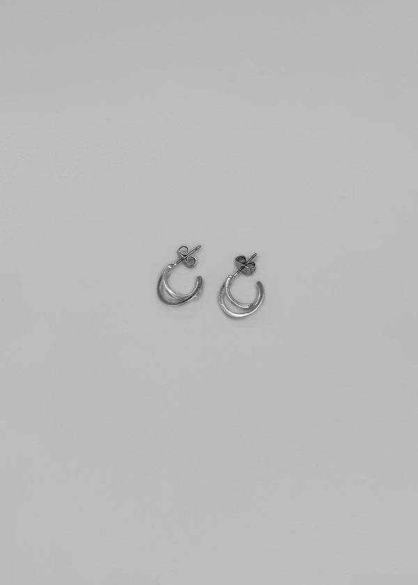 Burly Silver Earrings