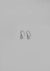 (SILVER 925) Tomte Pearl Drop Hook Earrings