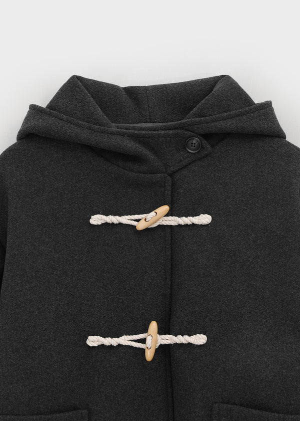 Bollen Duffel Quilted Hooded Short Coat (1 Oz)