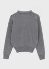 Deluri Button-Collar Knit