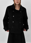 Elti Quilting Double Button Short Coat (6 oz)