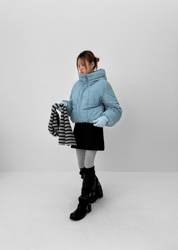 Poshon Long Boucle Knit Touch Gloves