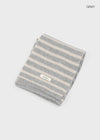 Trune Stripe Knit muffler (100% wool)