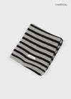 Trune Stripe Knit muffler (100% wool)