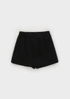 Bertzwal Brushed Button Mini Skirt Pants