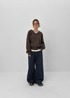 Kerrits Velvet Fleece Wide Denim Pants