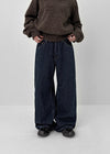 Kerrits Velvet Fleece Wide Denim Pants
