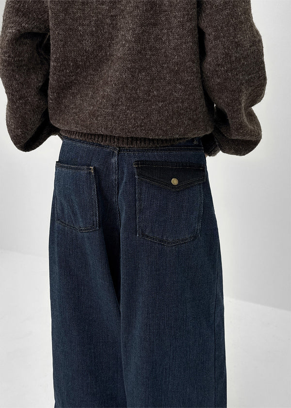 Kerrits Velvet Fleece Wide Denim Pants