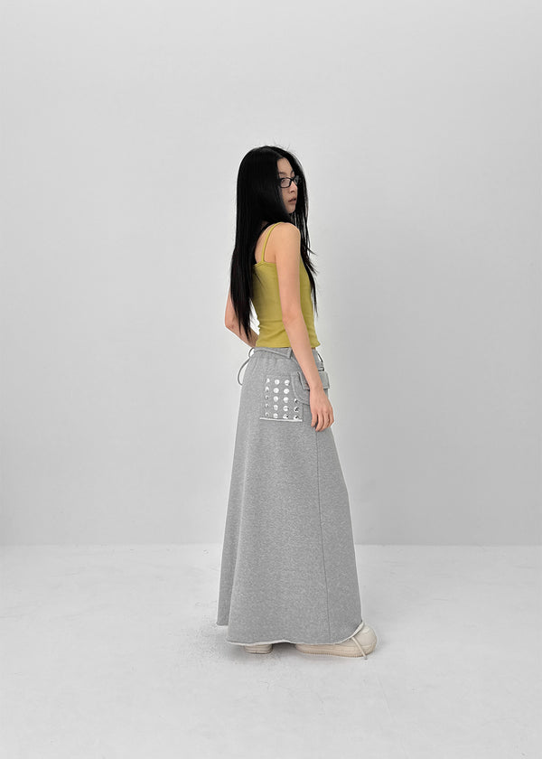 Hental Stud Training Long Skirt (Belt Set)