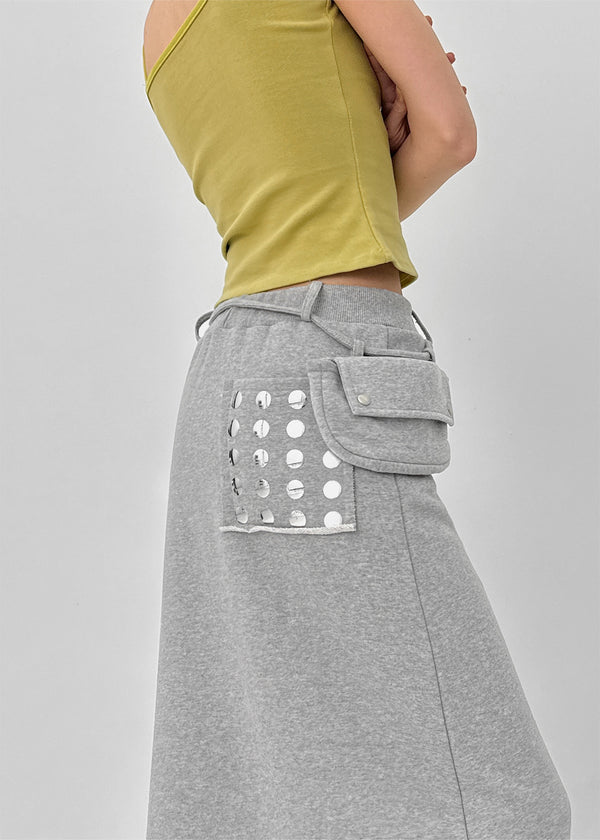 Hental Stud Training Long Skirt (Belt Set)