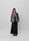 Delluring Brushed-Fleece Long Skirt
