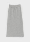 Delluring Brushed-Fleece Long Skirt