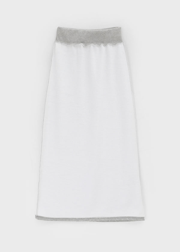 Delluring Brushed-Fleece Long Skirt