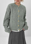 Requot Cable Knit Cardigan
