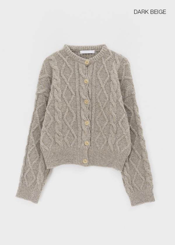 Requot Cable Knit Cardigan